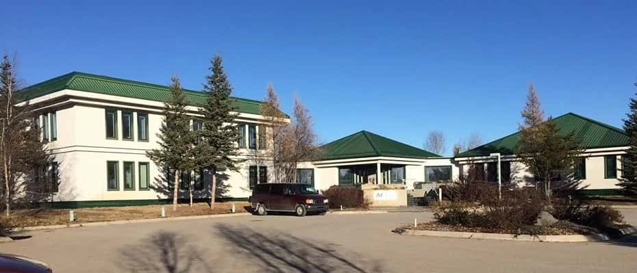 WAMTC training centre exterior in Hay River, Northwest Territories